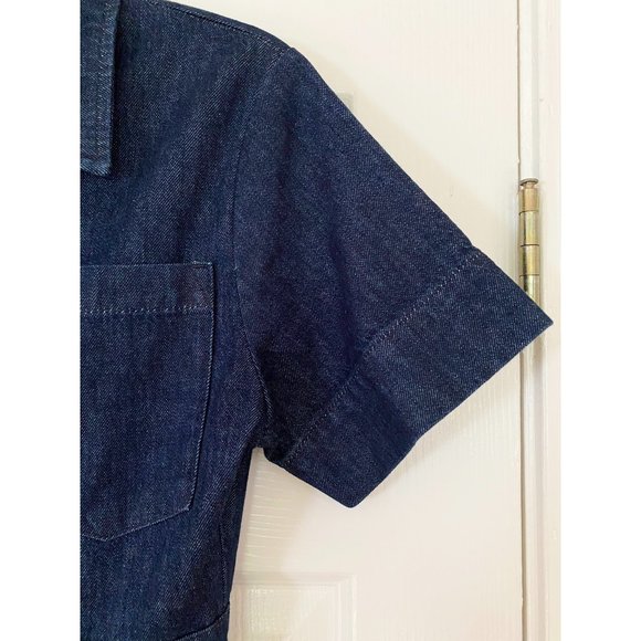 TRIARCHY DENIM THE TAILORED SHIRT DRESS - Picture 10 of 12